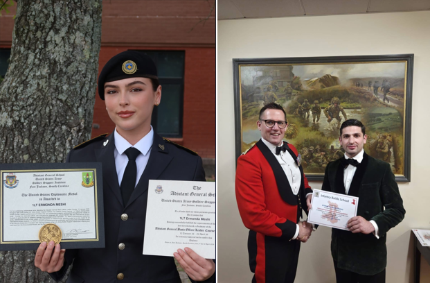 Ushtarakët e FSK-së shkëlqejnë në akademitë prestigjioze të NATO-s