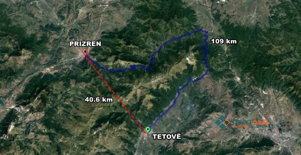 Maqedonia e Veriut nis projektin për rrugën strategjike Tetovë-Prizren me 2 milionë euro