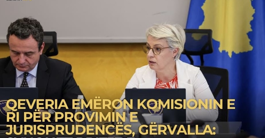 BE shqetësohet për emërimet në Komisionin e Jurisprudencës në Kosovë